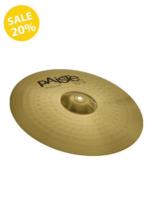 Paiste 101 Brass 18" Crash Ride Music Concept