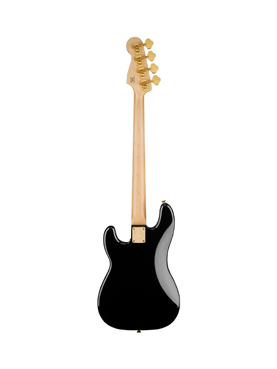 SQ-40TH-ANN-PB-GDE-BLK-02 Squier 40th Anniversary Precision Bass Gold Edition
