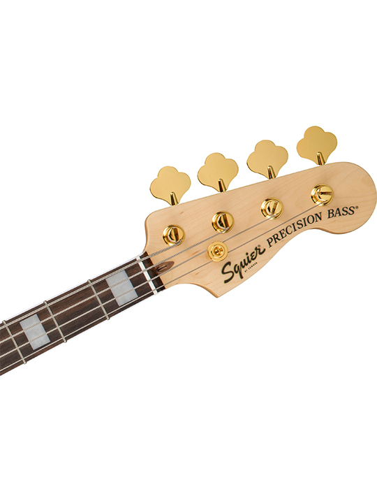 SQ-40TH-ANN-PB-GDE-BLK-04 Squier 40th Anniversary Precision Bass Gold Edition