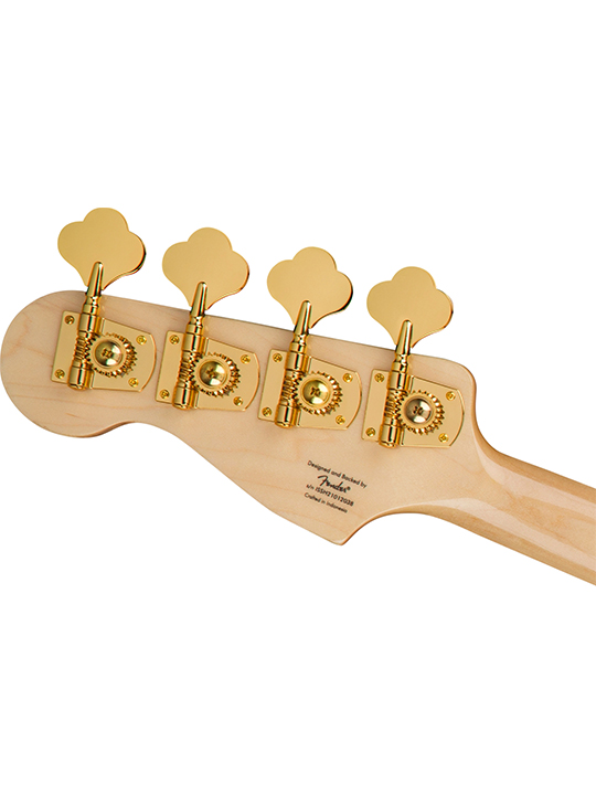 SQ-40TH-ANN-PB-GDE-BLK-05 Squier 40th Anniversary Precision Bass Gold Edition