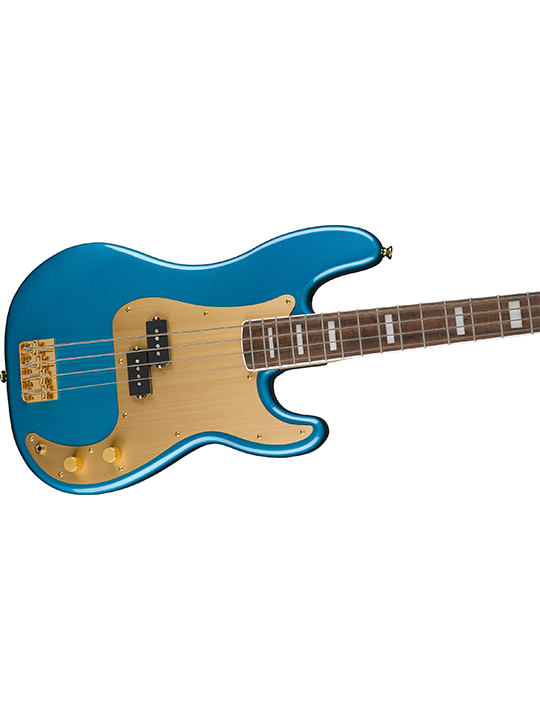 SQ-40TH-ANN-PB-GDE-LPB-03 Squier 40th Anniversary Precision Bass Gold Edition