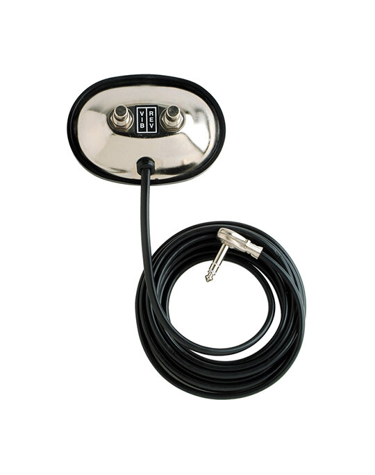 Fender 2-Button Vintage-Style Footswitch Vibrato-Reverb (1/4" Jack)