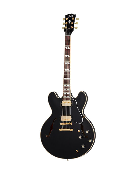 Gibson ES-345 Gold Hardware Ebony Exclusive