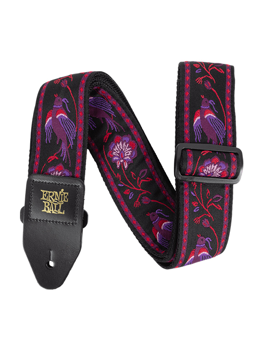 EB-05360-01 Ernie Ball Classic Jacquard Guitar Strap/Bass Strap Pleasant Pheasant
