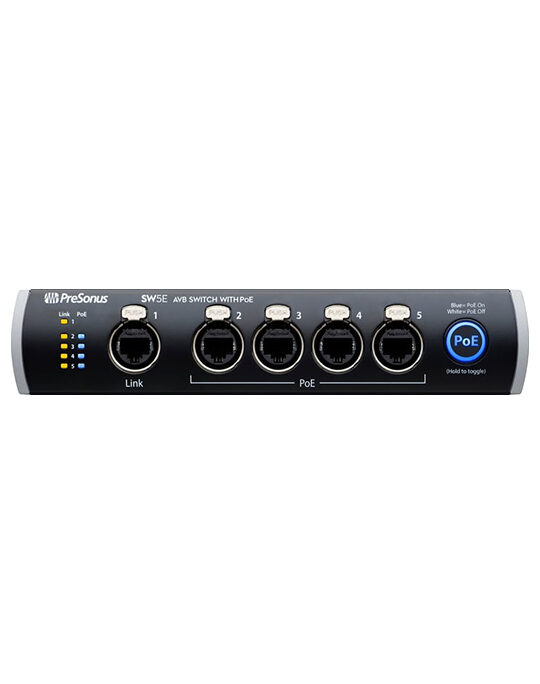 PreSonus SW5E Network Switch and Bridge