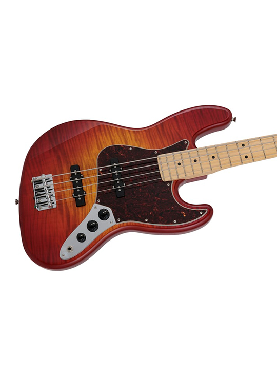 FD-24-HYB-II-JB-FLM-SOT-02 Fender 2024 Hybrid II Jazz Bass Flame