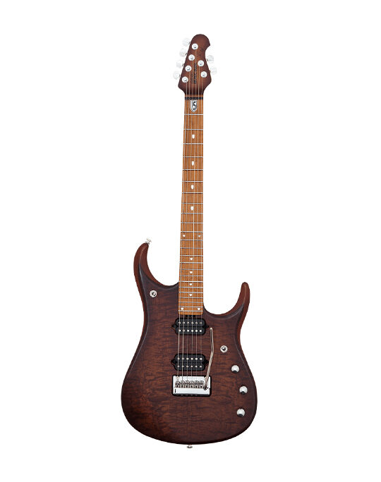 Music Man JP15 Piezo Quilt Sahara Burst