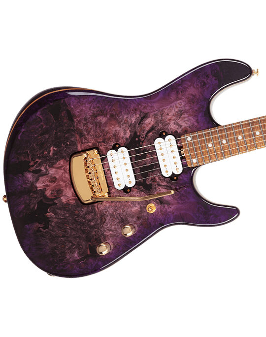 Music Man Jason Richardson Majora Purple Gold Hardware