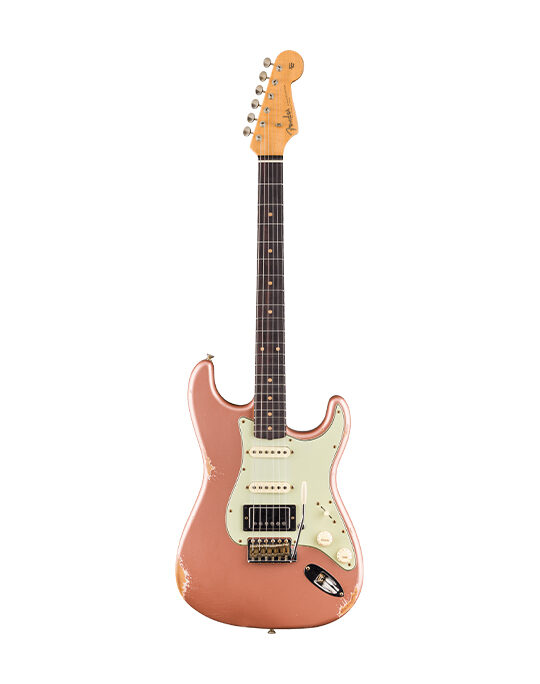 Fender Custom Shop 1959 Stratocast HSS Relic Shell Pink Metallic Limited Edition