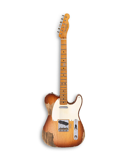 Fender Custom Shop 1950 Telecaster Heavy Relic Natural 3 Tone Sunburst Masterbuilt by Levi Perry