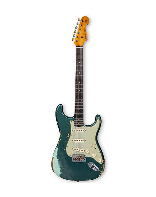 Fender Custom Shop 1961 Stratocast Heavy Relic Sherwood Green/Surf Green