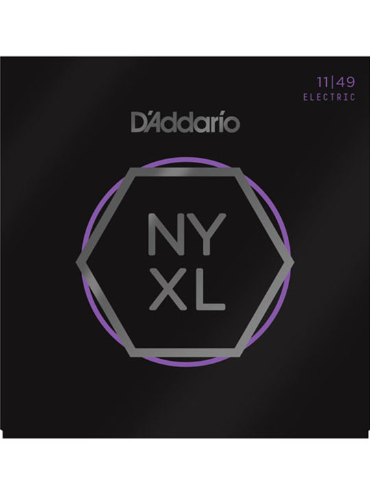 D'Addario NYXL1149 Nickel Wound Electric Guitar Strings, Medium, 11-49