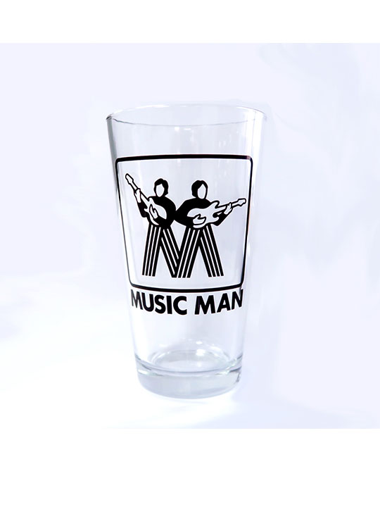 Ernie Ball Classic Musicman Logo Pint Glasses (Set of 4)