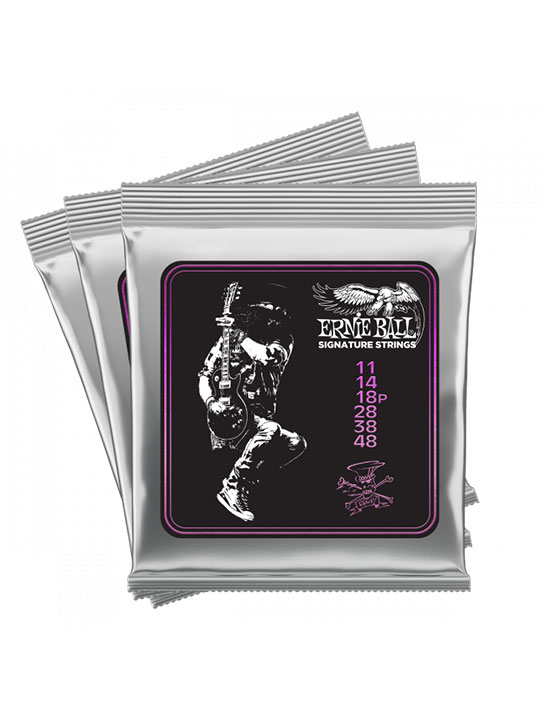 Ernie Ball Slash Signature Guitar Strings (3-Pack) .011-.048 - Image 5