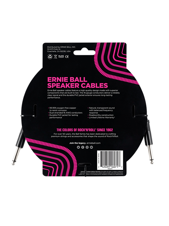 Ernie Ball Speaker Cables - Image 2