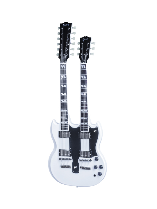 Set of 2 - Gibson EDS-1275 Doubleneck & Jazz Bass™ Miniature Guitars