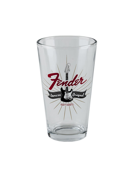 Fender Strat Burst Pint Glasses - Image 2