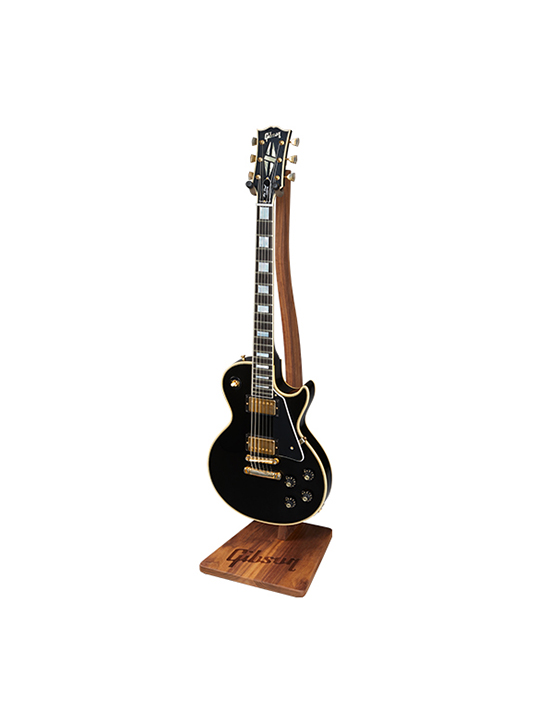 Gibson Guitar Stand Walnut ギブソン ギタースタンド Gibson Handcrafted Wooden Guitar Stand, Walnut | Music Concept