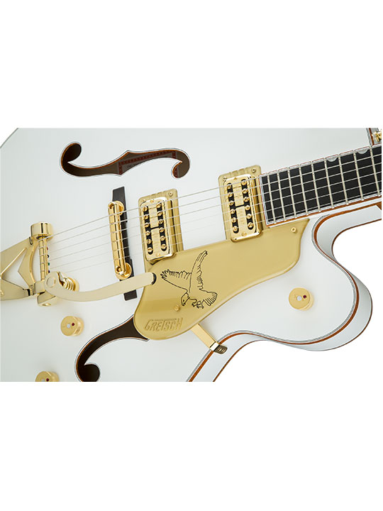 Gretsch G6136T-WHT Players Edition Falcon™ with String-Thru Bigsby - Image 4