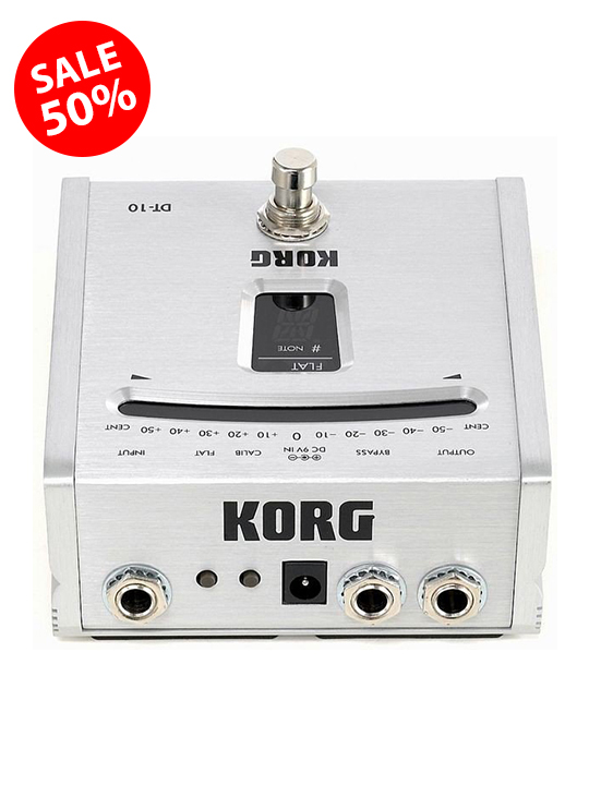Korg DT-10 Digital Pedal Tuner | Music Concept
