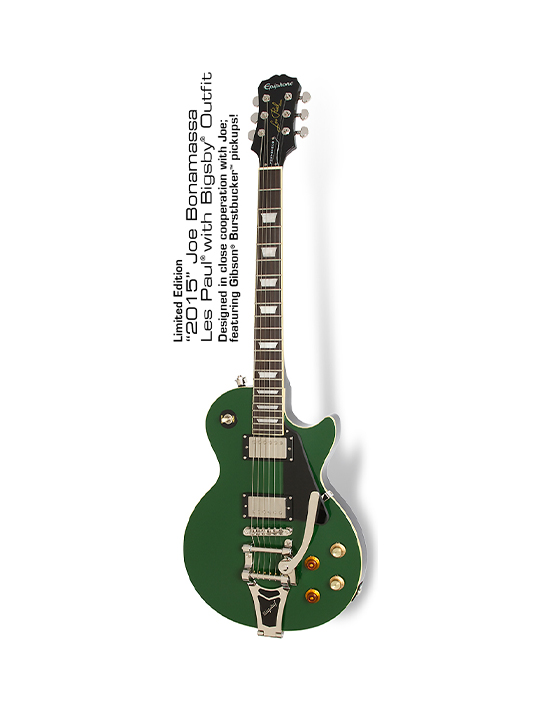 Epiphone Limited Edition Joe Bonamassa Les Paul Standard With Bigsby