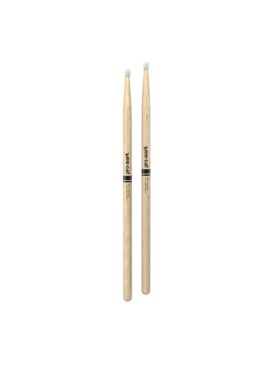 Promark Classic Attack 2B Shira Kashi Oak Drumsticks, Oval Wood Tip
