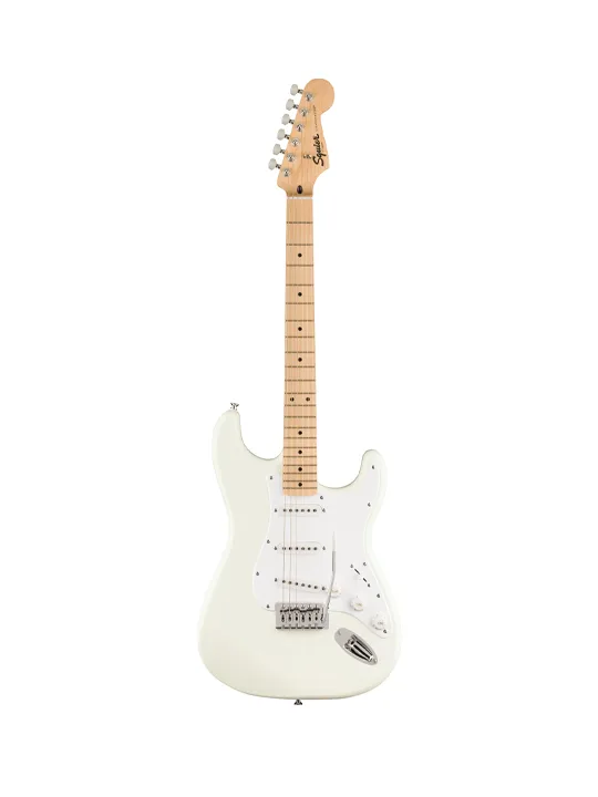 Squier FSR Sonic Stratocaster White Pickguard Arctic White Limited