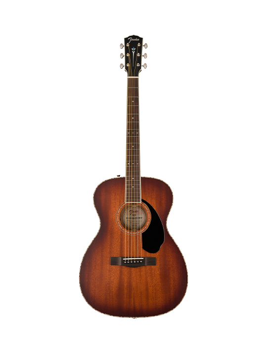 Fender PO-220E Orchestra, OV, 3-Tone Vintage Sunburst | Akusztikus gitár (fém húros