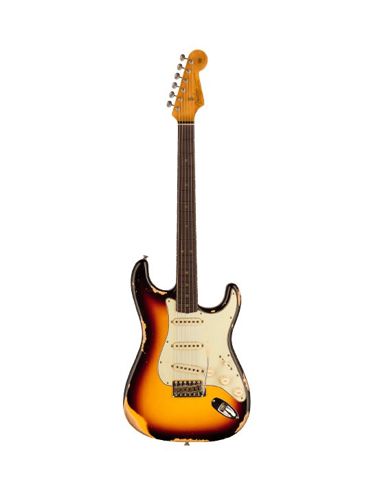 FD-CS-64-LS-STRAT-HVY-LTD-3TS-01 Fender Custom Shop 1964 L-Series Stratocaster Heavy Relic Limited Edition