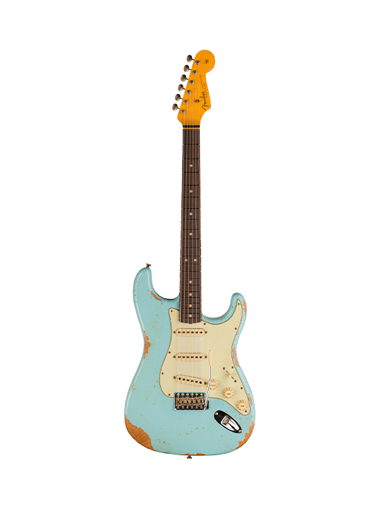 FD-CS-64-LS-STRAT-HVY-LTD-DNB-01 Fender Custom Shop 1964 L-Series Stratocaster Heavy Relic Limited Edition