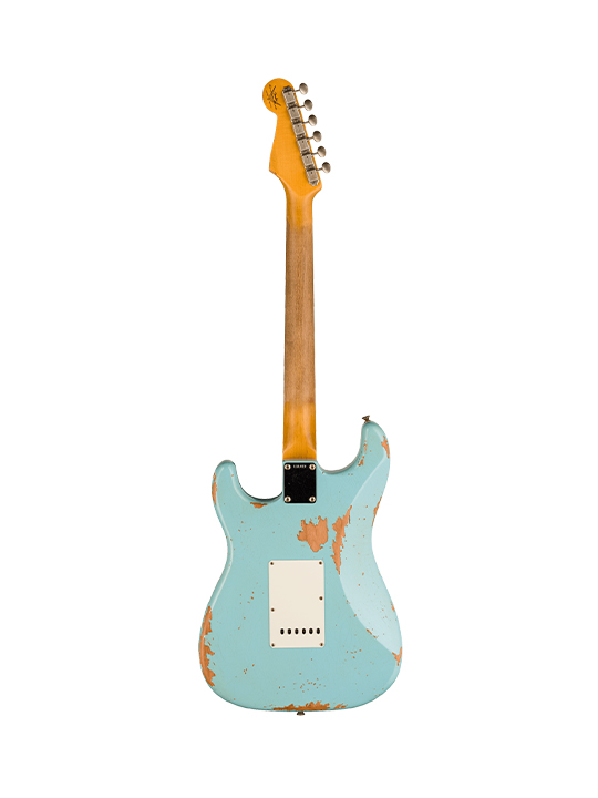 FD-CS-64-LS-STRAT-HVY-LTD-DNB-02 Fender Custom Shop 1964 L-Series Stratocaster Heavy Relic Limited Edition