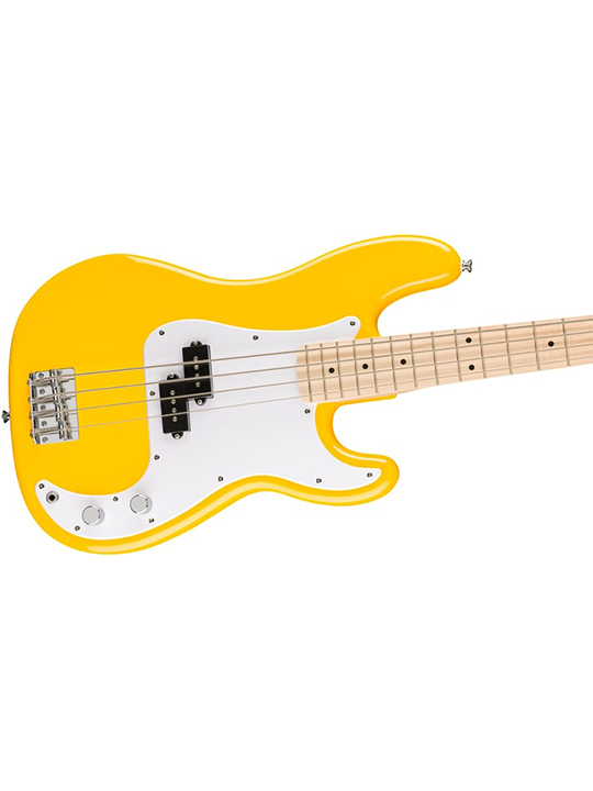 Squier FSR Sonic Precision Bass Graffiti Yellow Limited Edition