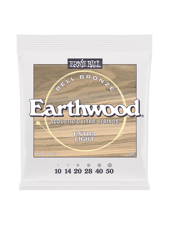 Corde Ernie Ball Earthwood 80/20 Per Chitarra Acustica - Extra Leggere 010-050