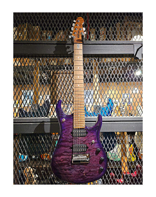 Music Man John Petrucci JP15 7 String Purple Nebula Quilt Top