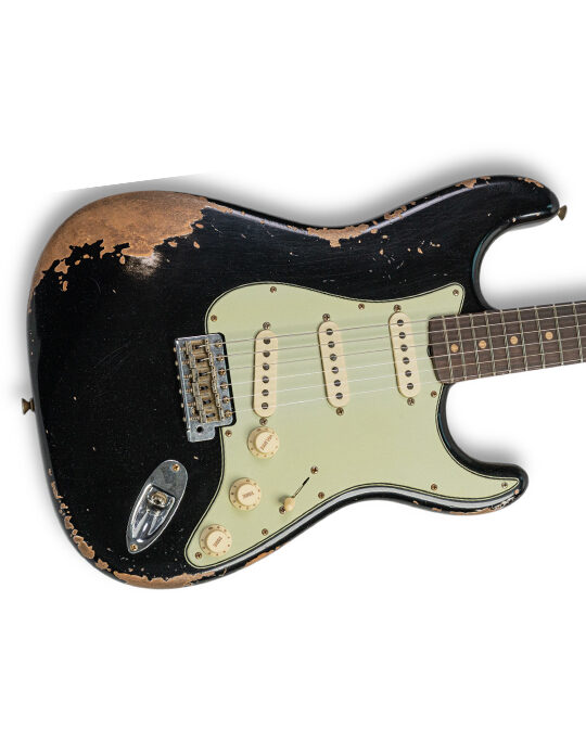Fender Custom Shop 1962 Stratocast Heavy Relic Black W25 Limited Edition