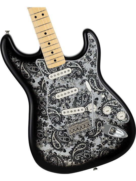 Fender 2025 Made in Japan Limited Edition Stratocaster Black Paisley