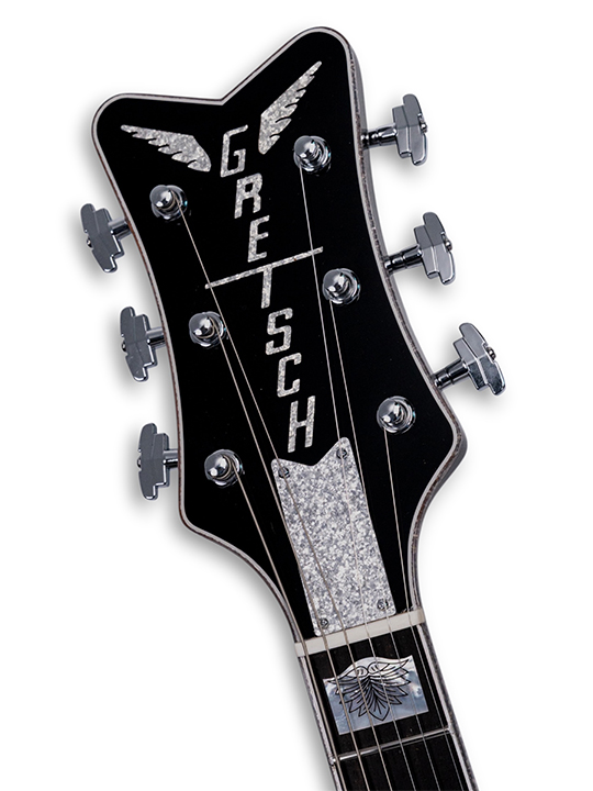 Grestch Custom Shop G6134-55 Penguin Black Paisley w/Black Burst
