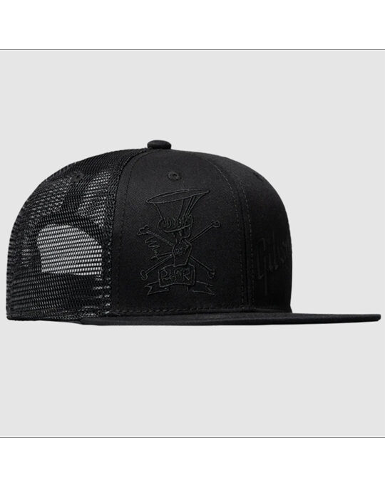 Gibson Slash 'Skully' Trucker Hat, All-Black