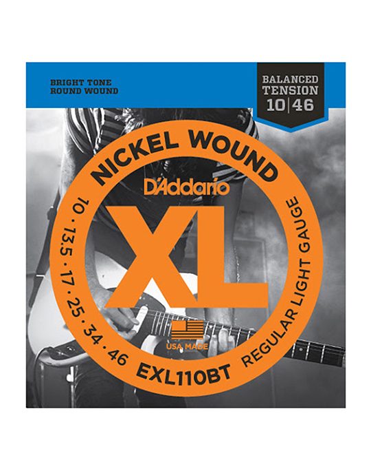 D’Addario EXL110BT Regular Light Balanced Tension Electric Guitar Strings 10-46