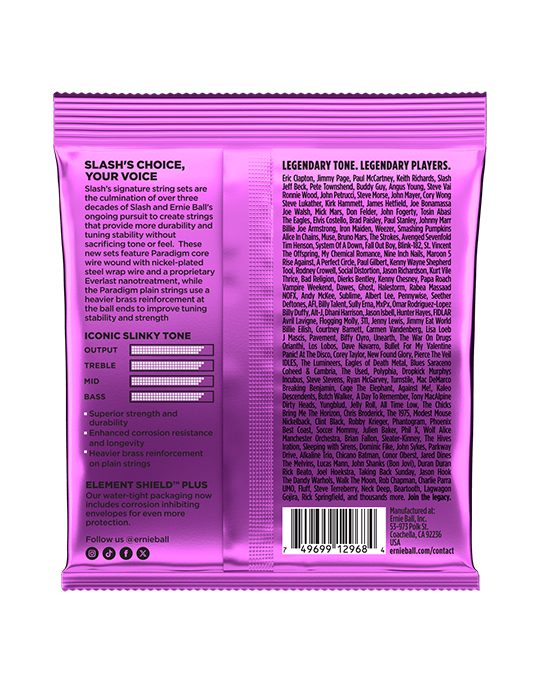 Ernie Ball Slash Signature Electric Guitar Strings 11-48 Gauge