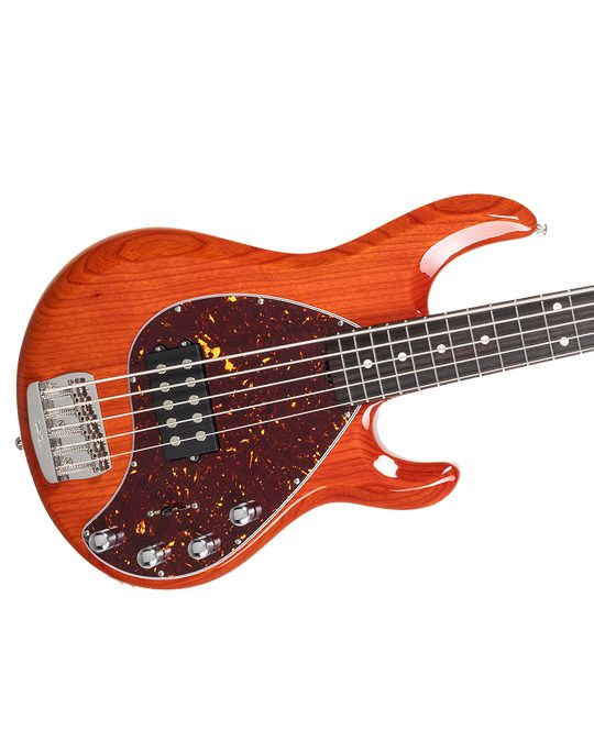 Music Man StingRay 5 H Special Translucent Orange Chrome Hardware