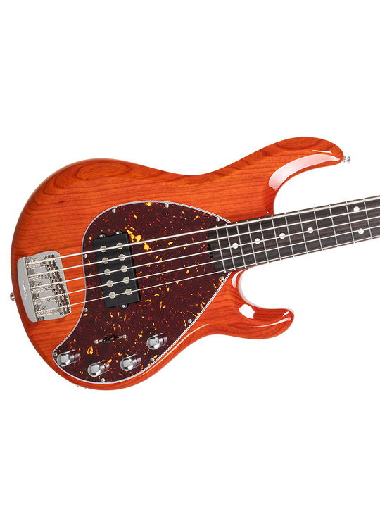 Music Man StingRay 5 H Special Translucent Orange Chrome Hardware