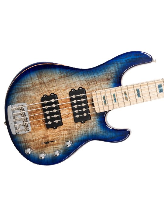 Music Man StingRay 5 HH BFR Paua Blue Burst Limited Edition