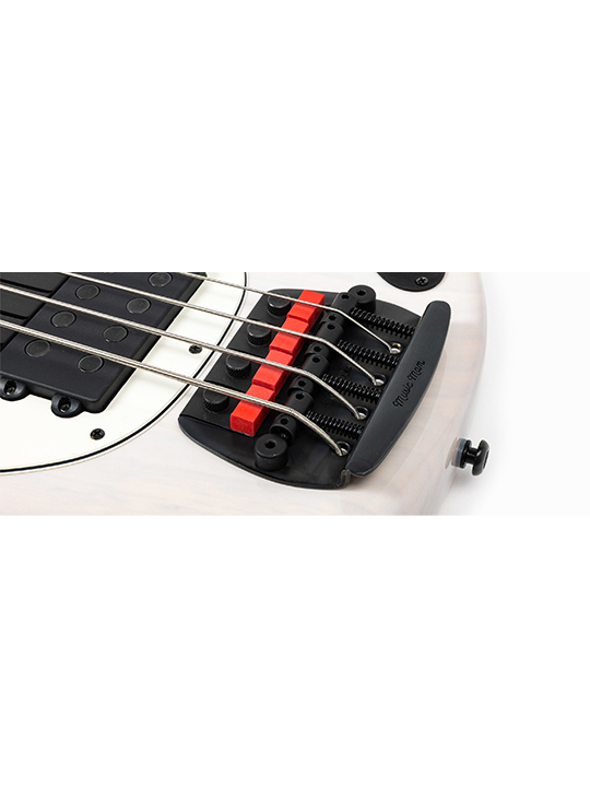 Music Man Tim Commerford Passive StingRay Bass Fight Night White