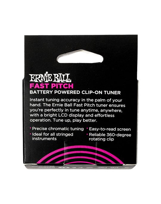 Ernie Ball Fast Pitch Clip-On Tuner