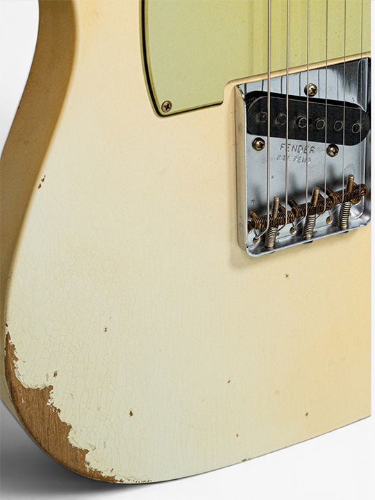 Fender Custom Shop 1960 Telecaster Relic Aged Olympic White Masterbuilt by Levi Perry