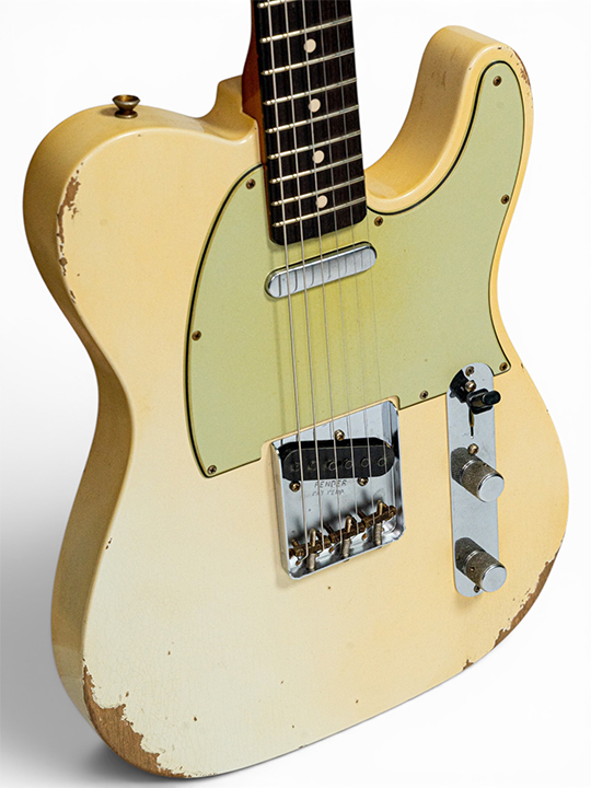 Fender Custom Shop 1960 Telecaster Relic Aged Olympic White Masterbuilt by Levi Perry