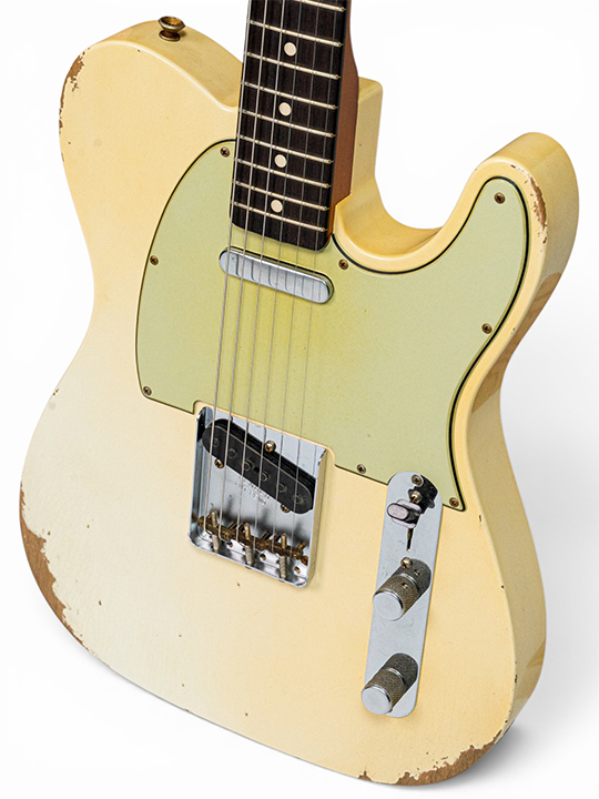 Fender Custom Shop 1960 Telecaster Relic Aged Olympic White Masterbuilt by Levi Perry