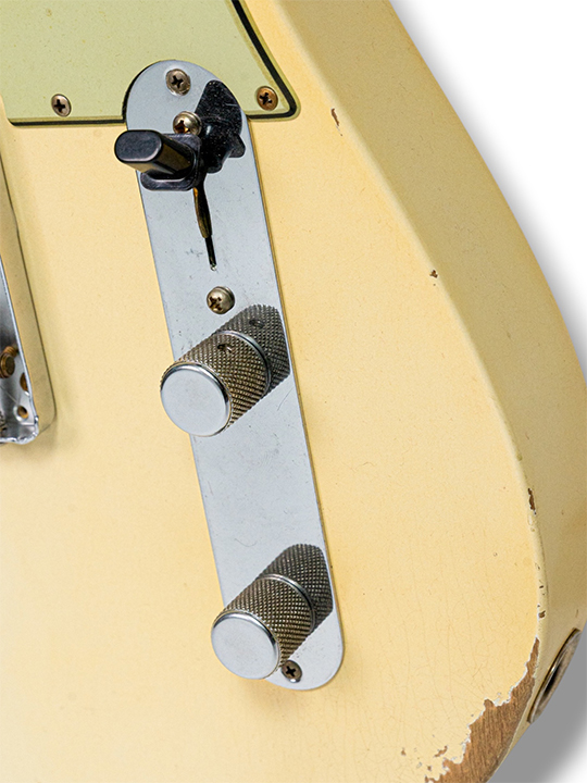 Fender Custom Shop 1960 Telecaster Relic Aged Olympic White Masterbuilt by Levi Perry