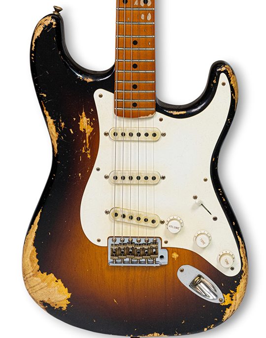 Fender Custom Shop B4 Limited Edition 70th Anniversary 1954 Stratocaster Heavy Relic Masterbuilt by Levi Perry